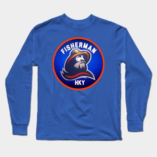 FishermanHky Logo Long Sleeve T-Shirt